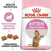 Sucha karma dla kotów - Royal Canin Kitten Sterilised 0,4 kg - miniaturka - grafika 1