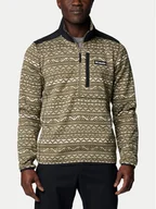 Odzież trekkingowa męska - Columbia Polar Sweater Weather™ 2097741 Zielony Active Fit - miniaturka - grafika 1