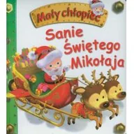 Baśnie, bajki, legendy - Olesiejuk Sp. z o.o. Belineau Nathalie Sanie świętego Mikołaja. Mały chłopiec - miniaturka - grafika 1