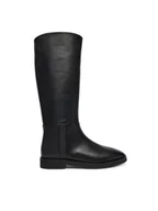 Kozaki damskie - Calvin Klein Kozaki Formal Utk Boot Lth HW0HW02599 Czarny - miniaturka - grafika 1