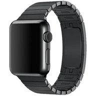 Akcesoria do zegarków - DEVIA Pasek Elegant Link Bracelet do Apple Watch 44mm/ 42mm space black - miniaturka - grafika 1