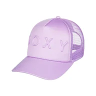 Czapki damskie - Damska Czapka z daszkiem ROXY BRIGHTER DAY ERJHA04278-PKL0 – Fioletowy - miniaturka - grafika 1