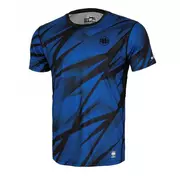 Koszulki sportowe męskie - Rashguard Pit Bull Performance Mesh Dot Niebieski RATY 0% | PayPo | GRATIS WYSYŁKA | ZWROT DO 100 DNI - miniaturka - grafika 1