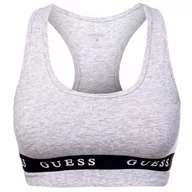 Biustonosze - Guess Damski Biustonosz Stanik Aline Top Eco Stretch Grey V2Rp07Kabr0 H9D2  Xs - miniaturka - grafika 1