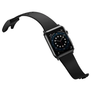 Baseus Slip-Thru pasek opaska bransoleta do Apple Watch 3/4/5/6/SE 42mm/44mm czarny (LBWSE-A01) - Akcesoria do smartwatchy - miniaturka - grafika 2