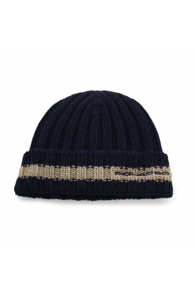 Czapka męska piquadro Cappello PQCAPP U7216 2 niebieski