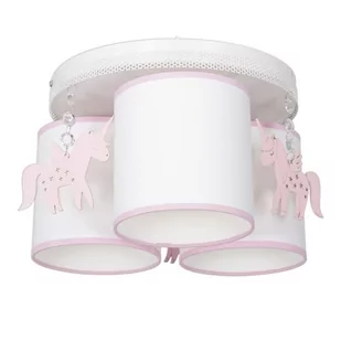 Milagro Lampa Sufitowa Żyrandol Plafon Jednorożec 3XE27 - Lampy sufitowe - miniaturka - grafika 1