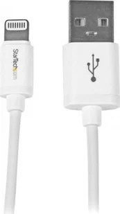 Kabel USB StarTech USB-A - Lightning 1 m Biały JAB-1813074 - Kable USB - miniaturka - grafika 1