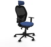 Fotele i krzesła biurowe - Krzesło Biurowe Piqueras y Crespo 1D036N2 Granatowy - miniaturka - grafika 1