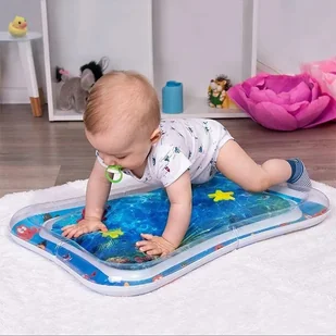 DMUCHANA MATA WODNA SENSORYCZNA DLA NIEMOWLĄT XXL - Zabawki sensoryczne - miniaturka - grafika 1