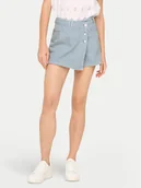 Spodenki damskie - ONLY Spódnico-szorty Milly 15338617 Błękitny Regular Fit - miniaturka - grafika 1