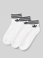 Skarpetki damskie - Skarpety z nadrukiem z logo w zestawie 3 szt. - miniaturka - grafika 1