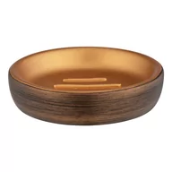 Mydelniczki i dozowniki mydła - Brązowa mydelniczka Wenko Palena - miniaturka - grafika 1