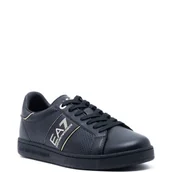 Trampki męskie - EA7 Skórzane trampki - miniaturka - grafika 1