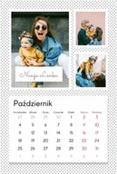 Kalendarze - Fotokalendarz, personalizowany kalendarz ścienny standard, 30x40-A3 cm, 12 stron, Zbiór wspomnień - miniaturka - grafika 1