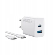 Ładowarki do telefonów - ANKER 20W USB C Ładowarka Szybkie Ładowanie iPhone iPad 150cm Kabel - miniaturka - grafika 1
