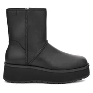 Botki damskie - Botki Ugg W Cityfunc Mid 1162990 Czarny - miniaturka - grafika 1