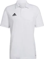 Koszulki męskie - Adidas Koszulka ENTRADA 22 Polo HC5067 HC5067 biały r. XXL - miniaturka - grafika 1
