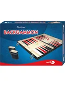 Gry planszowe - Noris Skrzynia z grami "Backgammon Deluxe" - 8+ - miniaturka - grafika 1