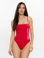 Stroje kąpielowe - Tommy Hilfiger Strój kąpielowy UW0UW05306 Czerwony - miniaturka - grafika 1