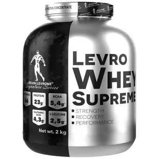 KEVIN LEVRONE Levro Whey Supreme 2000g Snikers - Odżywki białkowe - miniaturka - grafika 1