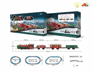 Kolejka dym, światło i dźwięk - Ciuciubabka - Pociągi dla dzieci - miniaturka - grafika 1
