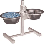 Miski dla psów - Zolux Zestaw 2 miski 16,5 cm 0,7 l + stojak regulowany - miniaturka - grafika 1