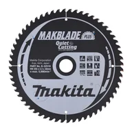 Tarcze do pił - Makita B-32518 piła tarczowa do cięcia drewna 255x30 mm 60 zębów Makblade Plus - miniaturka - grafika 1