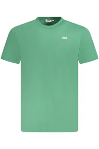 KOSZULKA FILA Z KRÓTKIM RĘKAWEM MĘSKA ZIELONA - Koszulki męskie - miniaturka - grafika 1