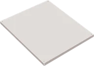 Szafy i regały magazynowe - Półka do szaf warsztatowych na narzędzia, 500 x 500 mm, szary, 1 szt - miniaturka - grafika 1