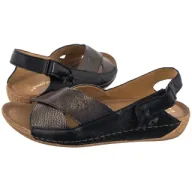 Sandały damskie - Sandały Czarne 00994-63/00-5 (MA1236-b) Maciejka - miniaturka - grafika 1