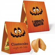Przekąski dla dzieci - 10x CIASTECZKA SZCZĘŚCIA NA HALLOWEEN z wróżbą wróżby 10x Halloweenowe - miniaturka - grafika 1