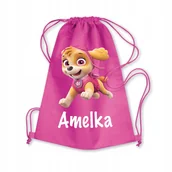 Plecaki worki - Worek Szkolny Na Buty Plecak Psi Patrol Skye Pies - miniaturka - grafika 1