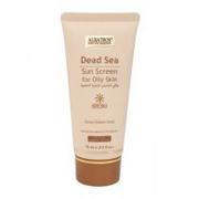 Balsamy i kremy do opalania - Albatros Dead Sea Sun Screen SPF50+ krem przeciwsłoneczny do skóry tłustej 75ml - miniaturka - grafika 1