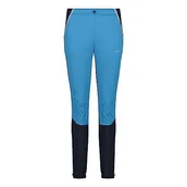 Spodnie damskie - CMP Długie spodnie damskie z odblaskowymi detalami, Jadeit, 48 - miniaturka - grafika 1