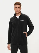 Odzież trekkingowa męska - adidas Polar Terrex Multi IZ3294 Czarny Regular Fit - miniaturka - grafika 1