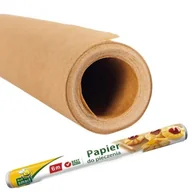 Folia, papier śniadaniowy, serwetki - Papier pergamin do pieczenia nieprzywierający 6m - miniaturka - grafika 1