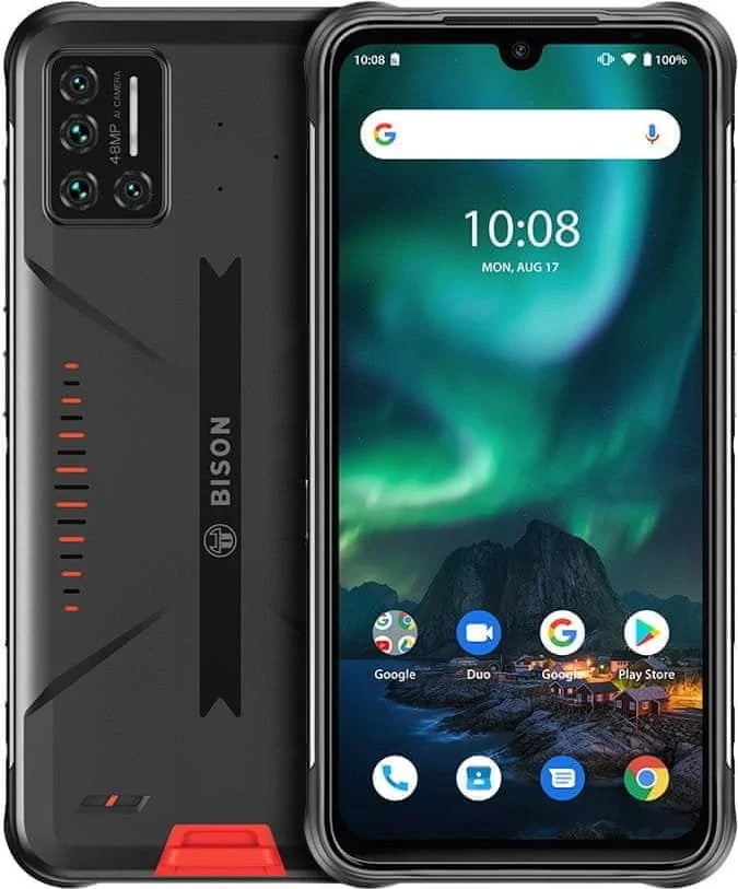 Umidigi Bison 6GB/128GB Dual Sim Czarno-pomarańczowy