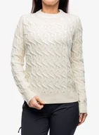 Bluzki damskie - Sweter damski Icebreaker Merino Cable Knit Crewe Sweater - undyed - miniaturka - grafika 1