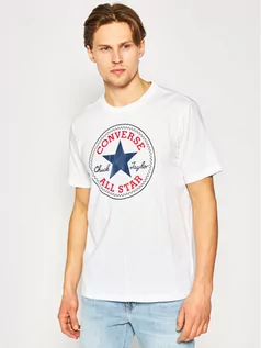 Koszulki męskie - Converse T-Shirt Chuck Pack 10007887-A04 Biały Regular Fit - grafika 1