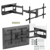 Inne akcesoria audio-wideo - 102cm Uchwyt TV Dlugie Ramie Wieszak do Telewizora 43-80 cali Extra Mocny - miniaturka - grafika 1