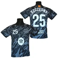 Piłka nożna - koszulka SZCZĘSNY t-shirt dla dziecka BARCELONA szary SK - miniaturka - grafika 1