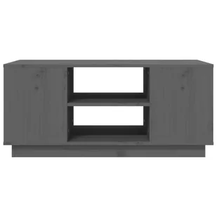 Stolik kawowy, szara, 90x49x40,5 cm, lite drewno sosnowe - Ławy i stoliki kawowe - miniaturka - grafika 6