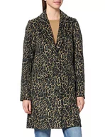 Płaszcze damskie - VILA Vileovita Coat/Su-Noos Płaszcz damski, Oko tygrysa / Aop:lia, 34 - miniaturka - grafika 1