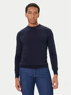 Swetry męskie - Guess Sweter M5YR26 Z0122 Granatowy Slim Fit - miniaturka - grafika 1