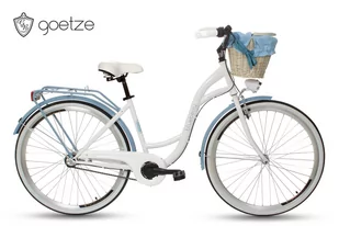 Rower miejski damski GOETZE Blueberry 28" 3B SHIMANO kosz - Rowery - miniaturka - grafika 1