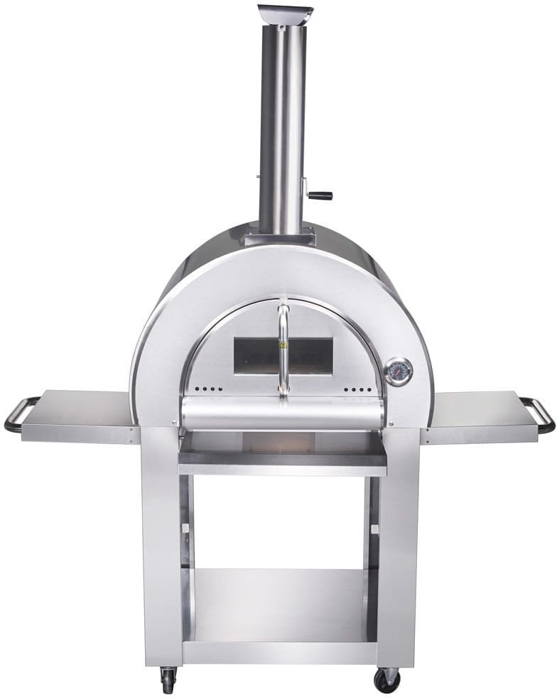 Majowo PIEC DO PIZZY WĘGLOWY ZE SKŁADANYMI PÓŁKAMI AB459