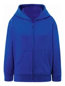 Bluzy dla chłopców - Chłopięca bluza z kapturem nadruk misia w goglach niebieska Tup Tup r.122/128 - miniaturka - grafika 1