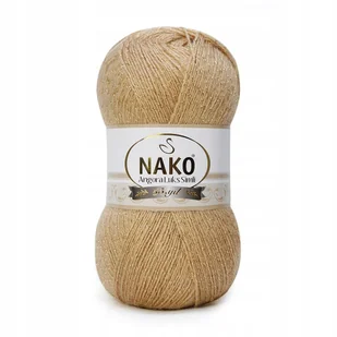 Włóczka Nako Angora Luks Simli 6944A / karmel - Pasmanteria - miniaturka - grafika 1