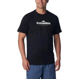 Koszulka męska Columbia CSC Seasonal Logo Tee z krótkim rękawem - Koszulki męskie - miniaturka - grafika 1